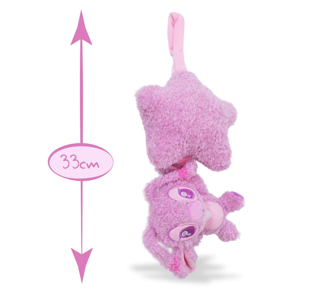 Disney Angel Spieluhr aus Plüsch – Kuscheltier mit Einschlafmelodie, weicher Stoff, detailreicher Ch