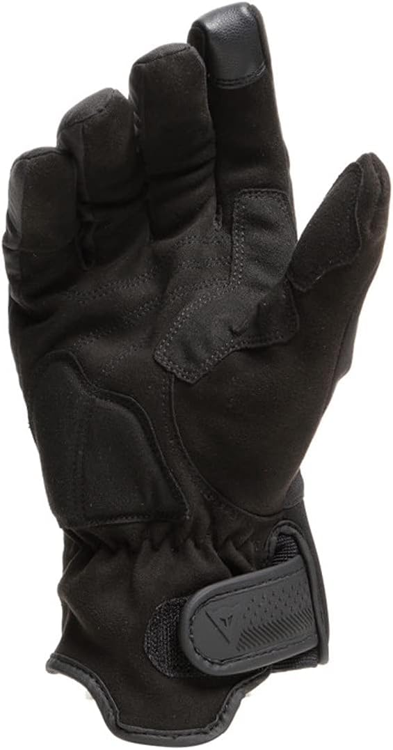 Dainese Stafford D-Dry Gloves, Motorradhandschuhe Sommer Wasserdicht, Herren, Schwarz/Anthrazit, L