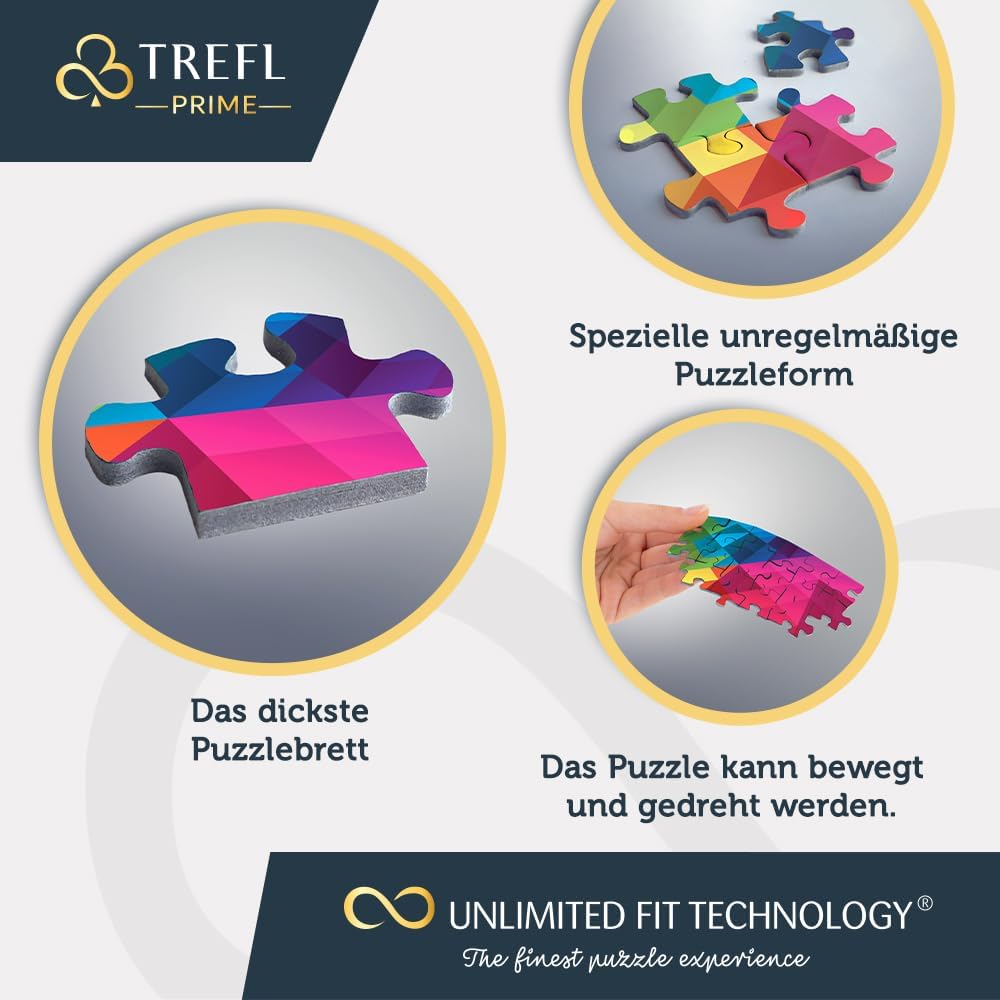 Trefl 81025 13500 Teile, Grosses Puzzle, Dickste Pappe, Bio, Collage, Reisepuzzle, Kreative Unterhal