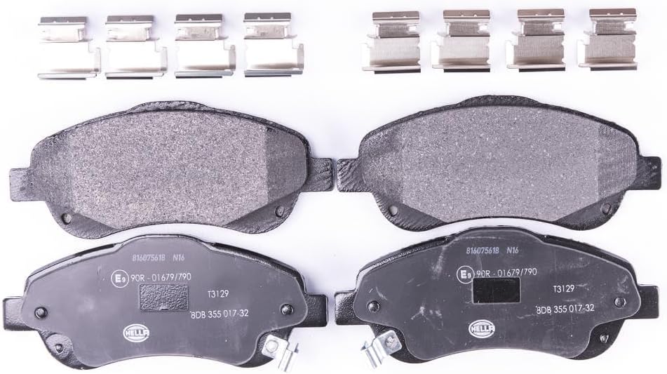 HELLA PAGID 8DB 355 017-321 Bremsbelagsatz - T3129 - Dicke/Stärke: 19mm - Bremssystem: Bosch - mit a