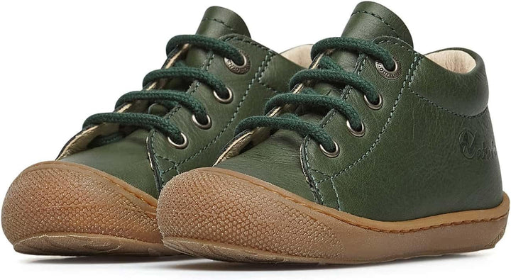 Naturino Cocoon-Lauflernschuhe aus Nappaleder, Dunkelgrün 17