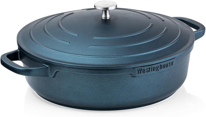 Westinghouse PERFORMANCE SERIES Schmorpfanne mit Deckel, Grosse Bratpfanne 32 cm für Induktion & all