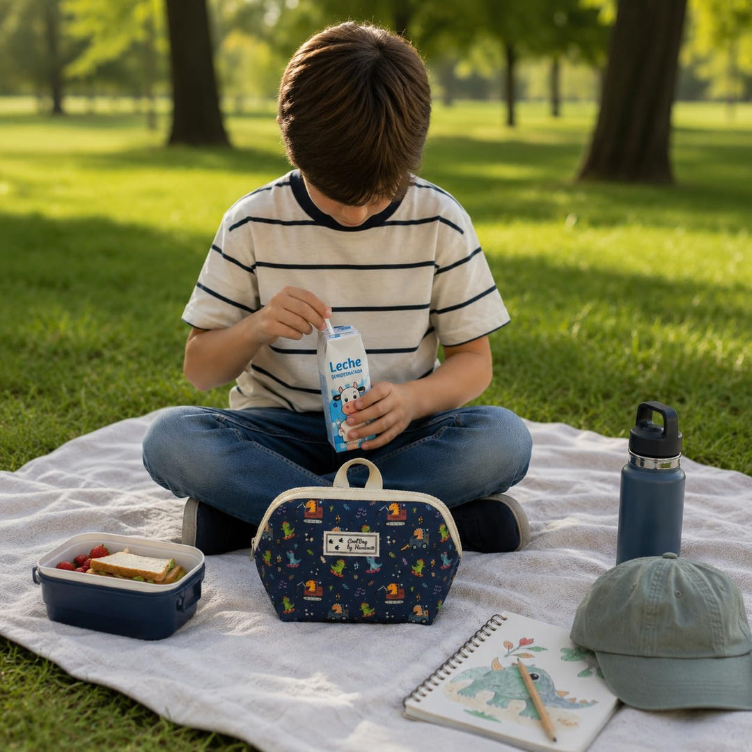 Cool Bag Kühlbox Klein - Lunchtasche Kinder - Mini-Kühltasche - Kühltasche Kinder - Brotdose Klein –