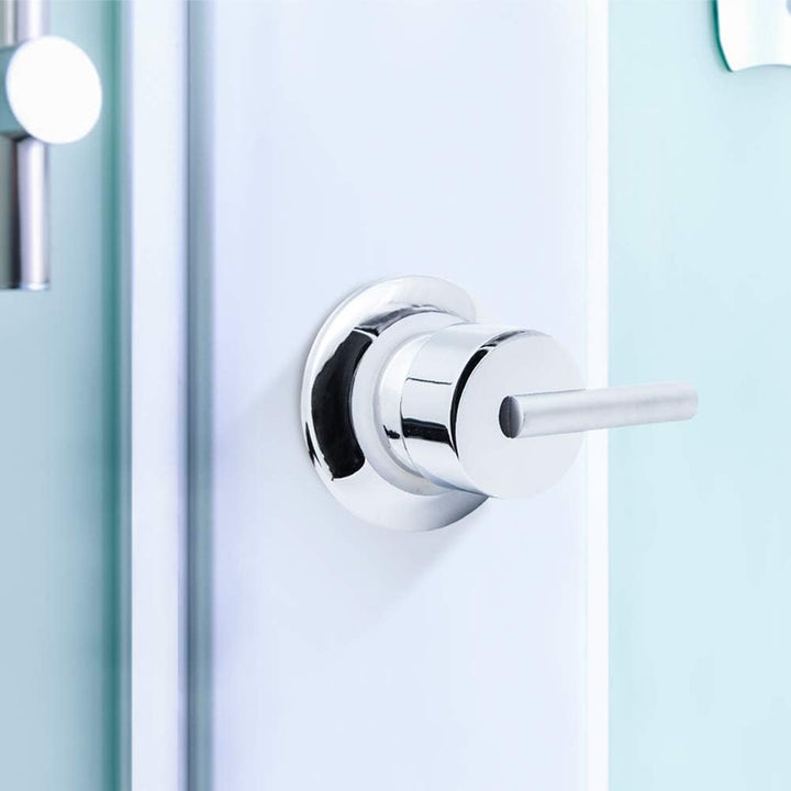 Duschkabinenmischer Heisses Kaltwasser Mischventil Mischer Zwei in einem Out Wasserhahn Intubation O