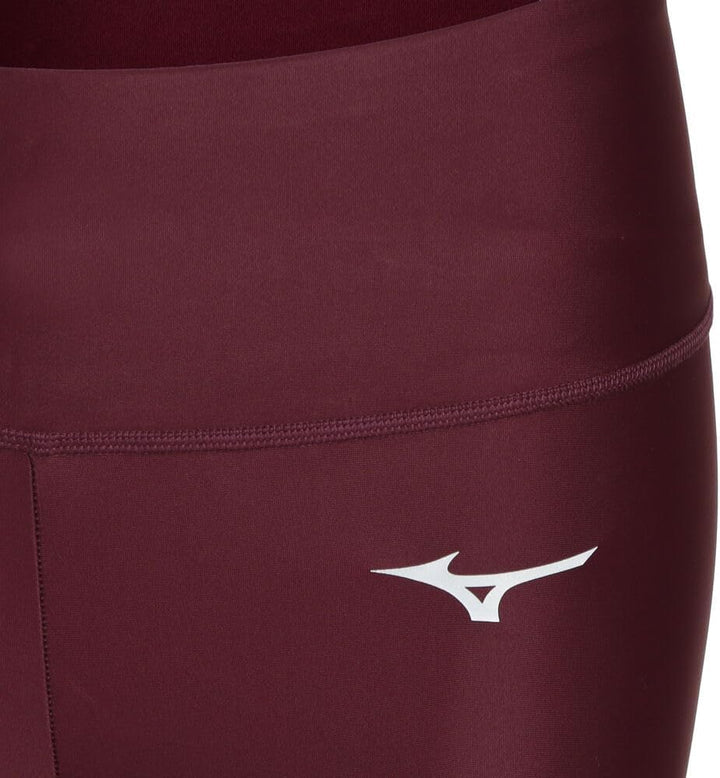 Mizuno Damen 3/4 Tights XS Traubenwein, XS Traubenwein