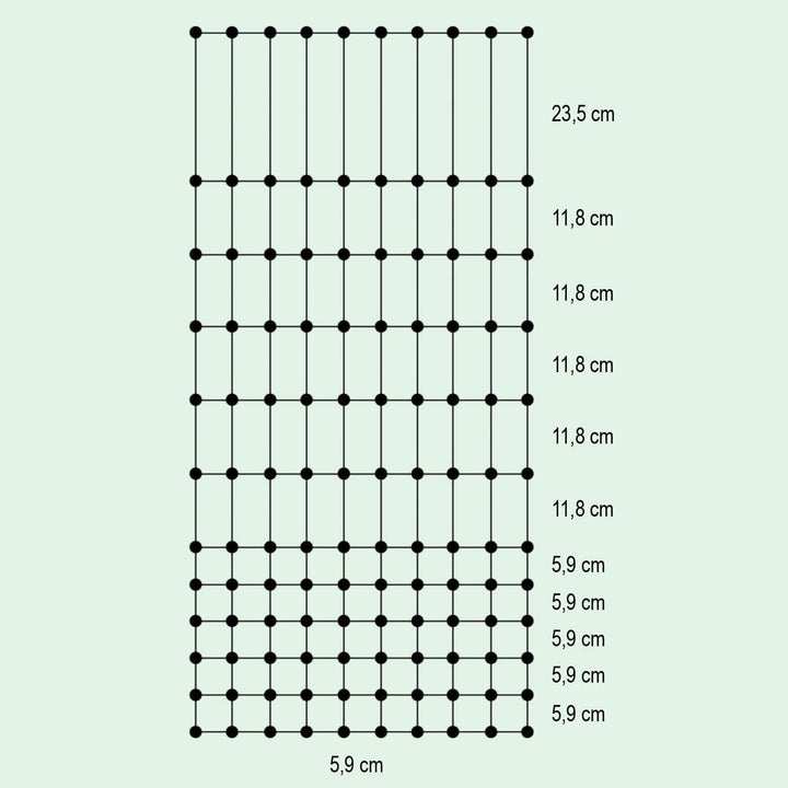 Geflügel 112/2–50 m Geflügelnetz