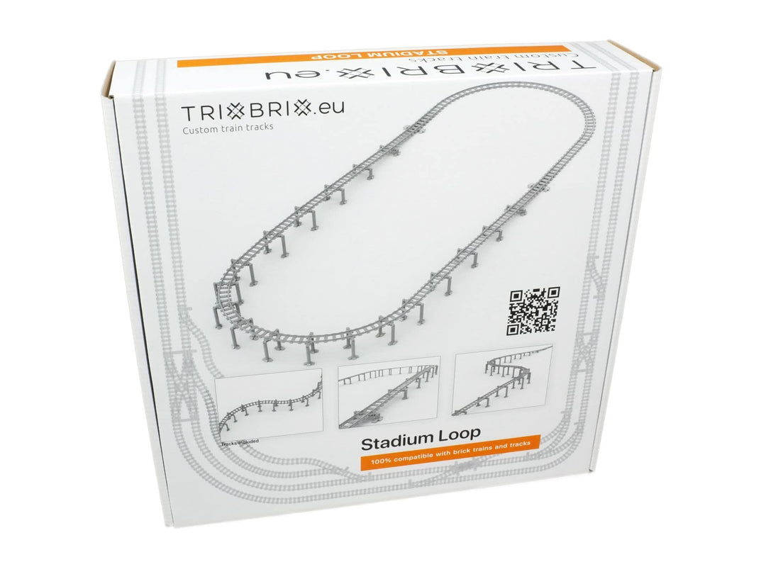 Trixbrix Supports Bundle 2.0 Compatible with Lego City Train Sets 60197 60198 10277 60205 60238 6033