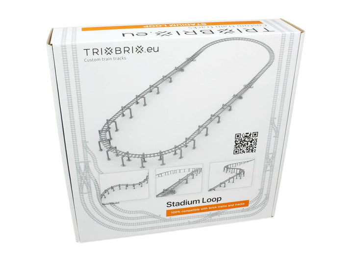 Trixbrix Supports Bundle 2.0 Compatible with Lego City Train Sets 60197 60198 10277 60205 60238 6033