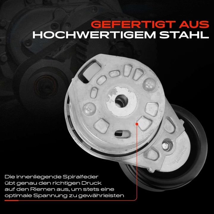 Frankberg Riemenspanner Keilrippenriemen für Transit FD FA FM 2.4L Diesel 2000-2014 YC1E6A228AF