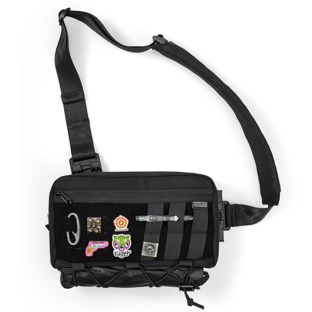 TACTICAL_GEEK Cache L3 Crossbody Shoulder Bag, Multipurpose Daypack, Chest Backpack Casual Sling Bag