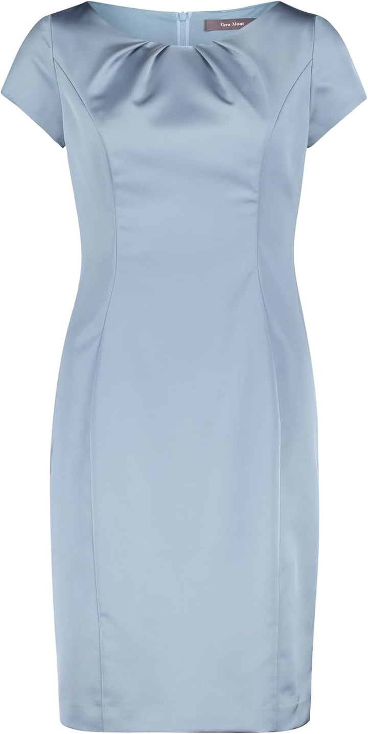 Vera Mont Damen Kleid, Bluish Grey