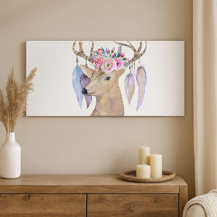 Wandbilder Dekoration Wohnzimmer Lieber Kopf hipster illustration Panorama Bilder auf Leinwand 120x5