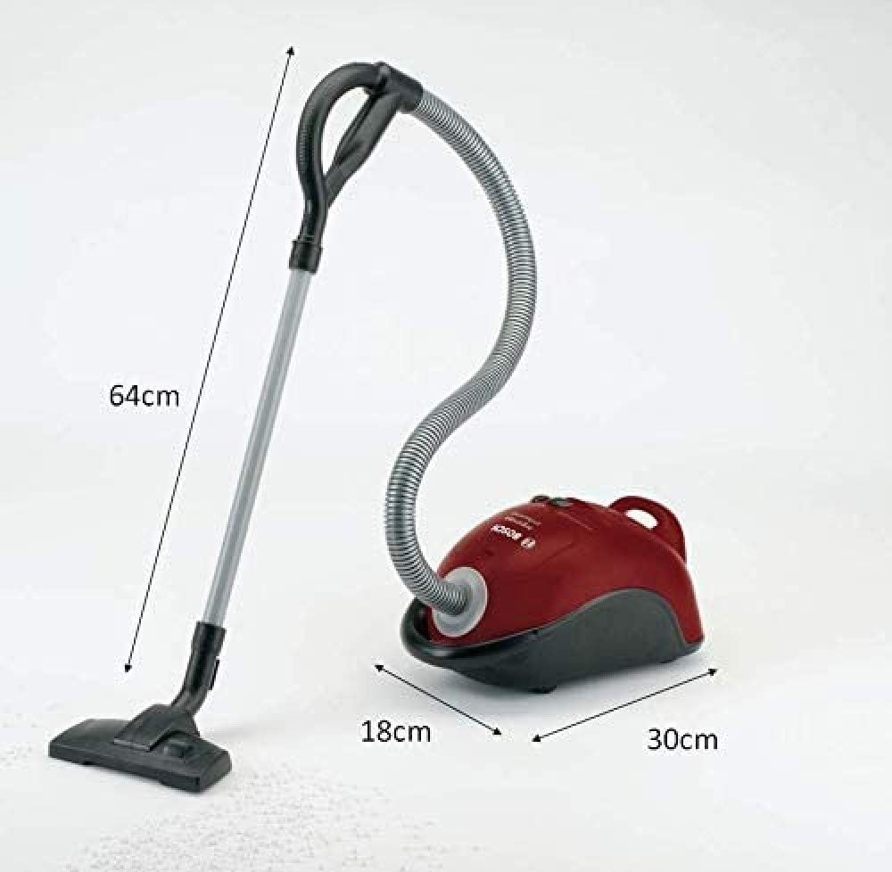 Klein Theo 6828 Bosch Staubsauger | Originalgetreuer Nachbau | Mit batteriebetriebener Saug- und Sou