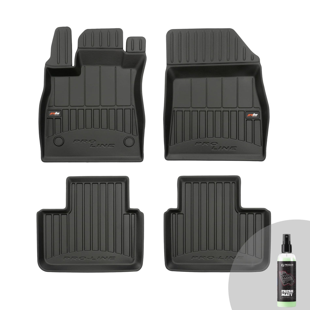 FROGUM ProLine 3D Gummimatten Exklusiven Auto Fussmatten Autofussmatten für Renault Talisman 2015-20