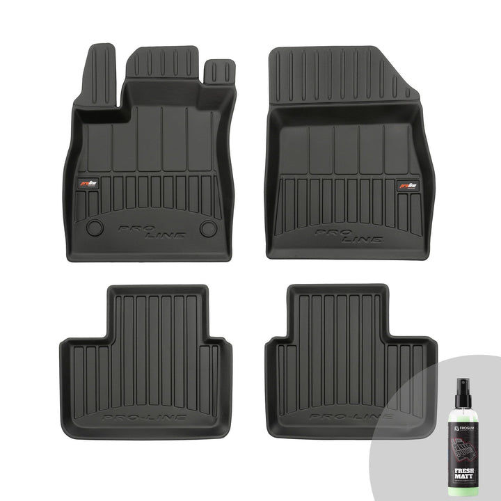 FROGUM ProLine 3D Gummimatten Exklusiven Auto Fussmatten Autofussmatten für Renault Talisman 2015-20