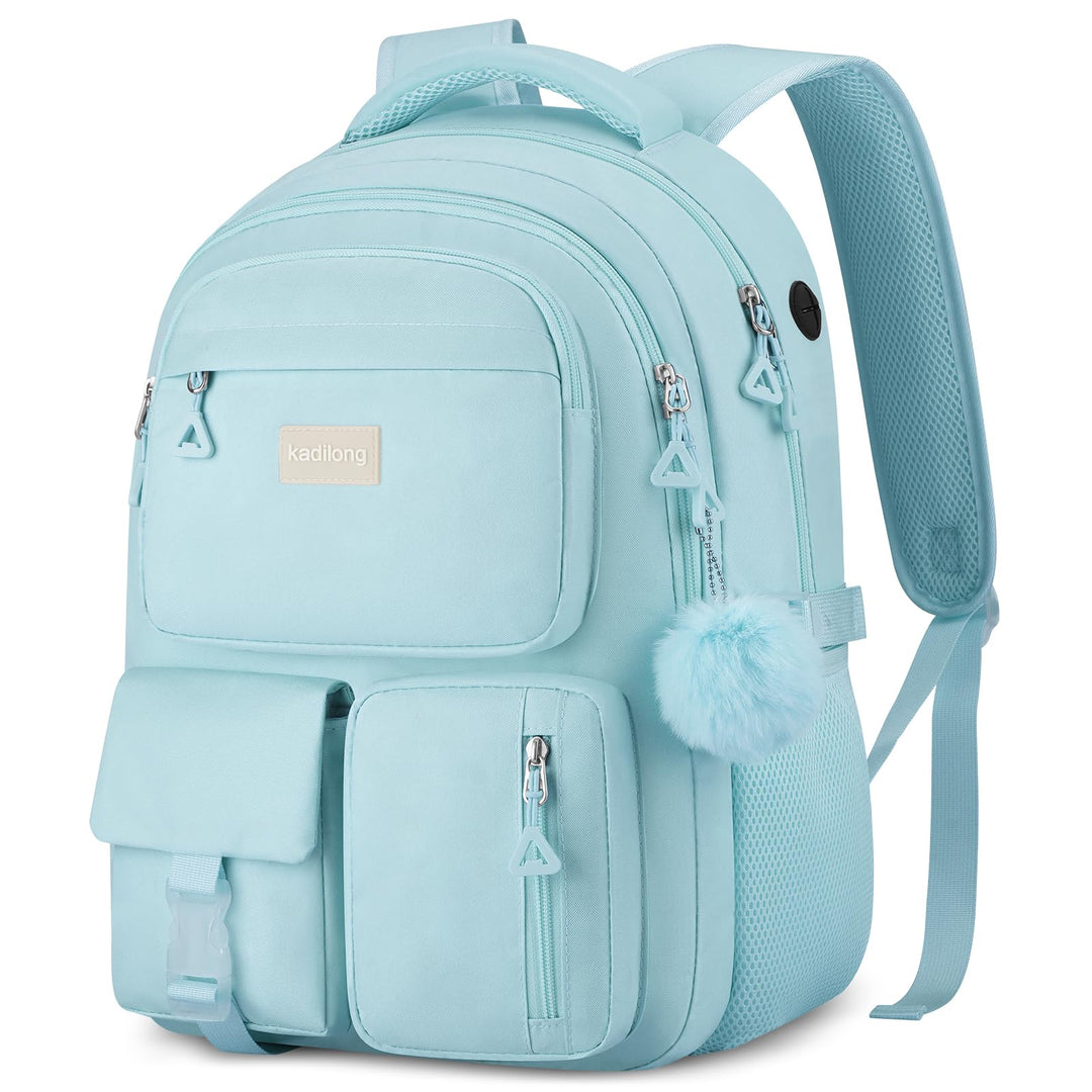 kadilong Rucksack Mädchen Teenager Schultasche Frauen Schulrucksack Studenten Rucksack Laptop Damen