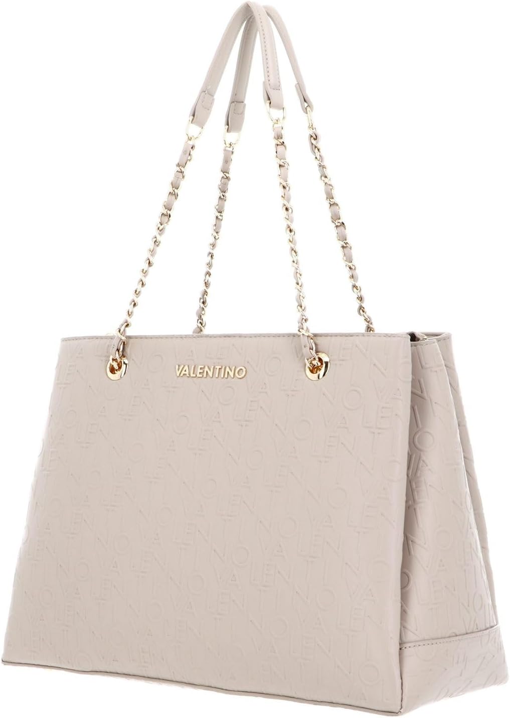 Valentino Damen Relax Einkaufstasche, Beige