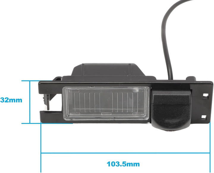 AHD 1080p Einparkkamera Rückfahrkamera mit Nachtsicht Wasserdicht für Insignia Meriva B Tigra B Vect