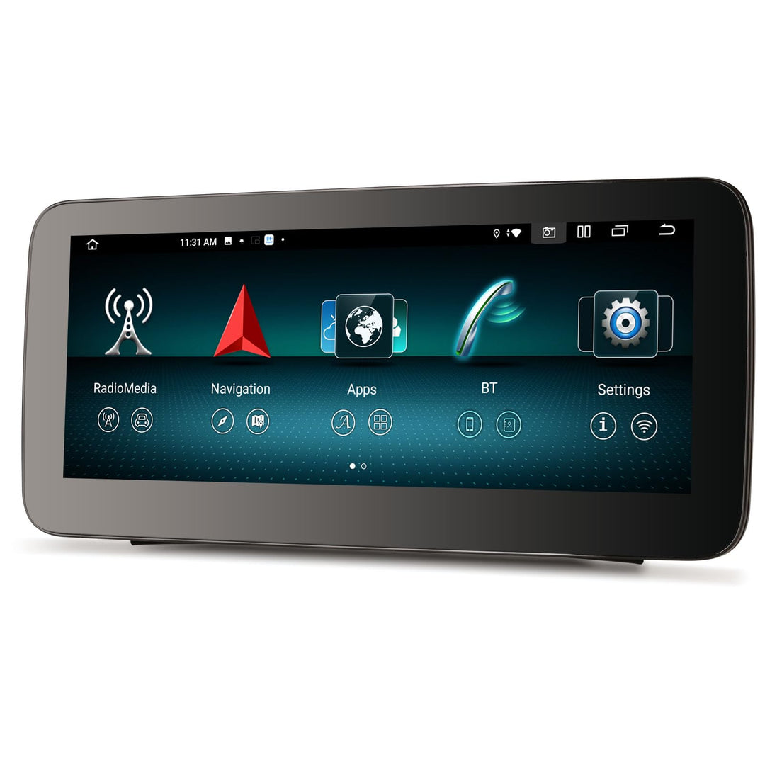 10,25 Zoll IPS Bildschirm Android 13 DAB+ Autoradio Für Mercedes ML/GL-Klasse W166 X166 mit GPS Navi