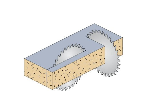 CMT Orange Tools Kreissägeblatt Feinschnitt HW 160 x 2,6 / 1,6 x 20 Z=40 15° ATB - 292.160.40H - für