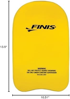 FINIS Kickboard Foam 14 x 10 Zoll gelb, 14 x 10 Zoll gelb