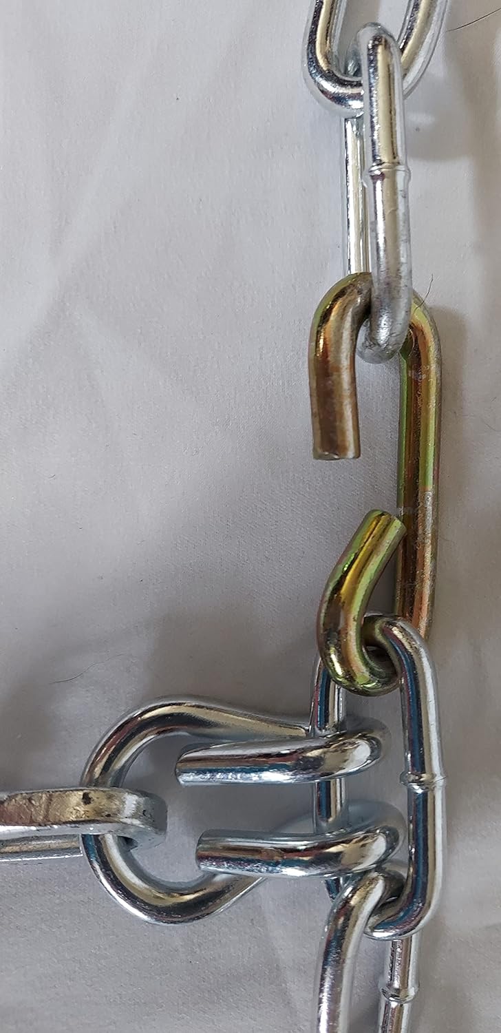 Grizzlar GTU-137 Gabelstapler Vierkant Leiter Schneeketten 8.25-15NHS