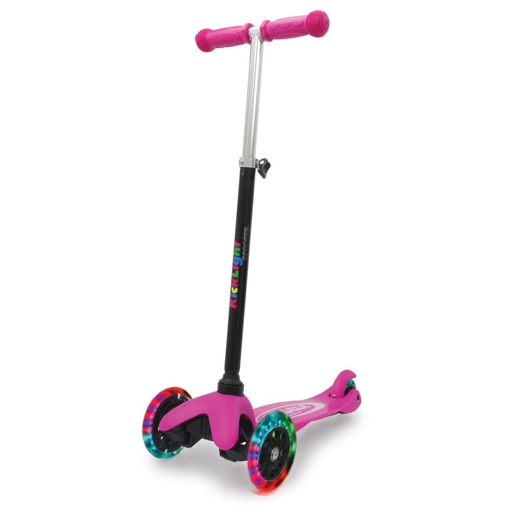JAMARA 460497 - KickLight Scooter - Lenker höhenverstellbar, bewegliche Lenkstange zur Richtungsände