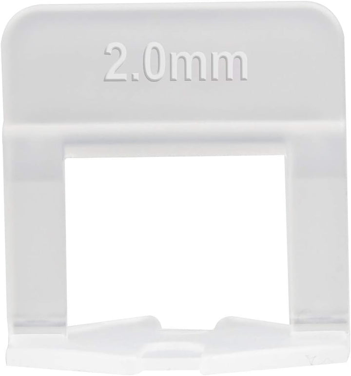 600 Pcs Nivelliersystem Verlegen Zuglaschen, 2mm Fugenbreite Fuge Basis, Fliesen Nivellierhilfe für