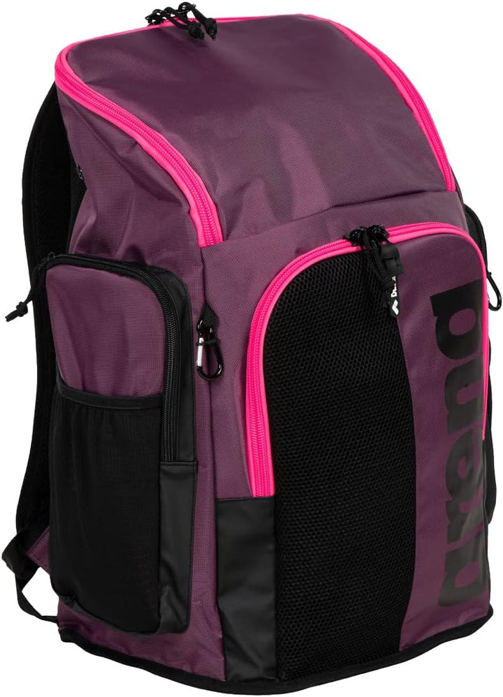 ARENA Spiky III Schwimm Rucksack 45, Freizeit- und Sportrucksack aus Wasserabweisendem Material, Gep