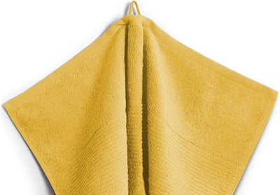 fleuresse Frottier 2828 2er-Set Duschtuch, mit Streifenbordüre und Kordelaufhänger, Ökotex Standard