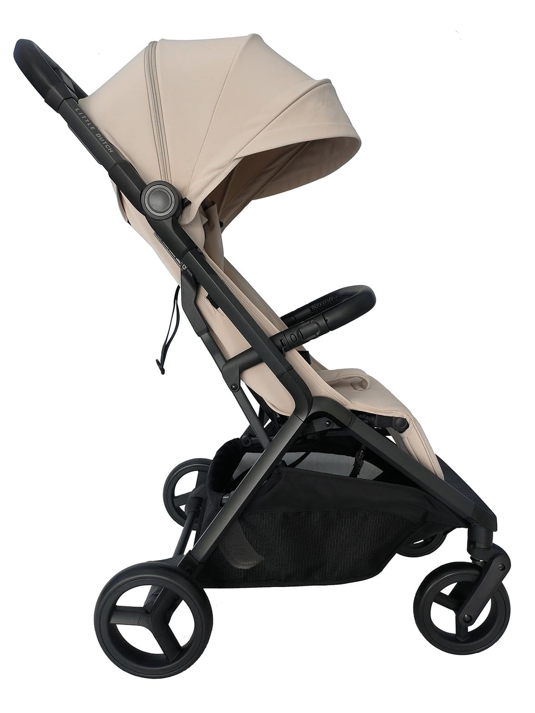 Little Dutch Buggy Kinderwagen Comfort mit Schutzbügel - beige, beige
