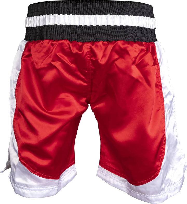 TOP TEN Kickbox-Shorts „Kick Light“ S Rot - Weiss, S Rot - Weiss