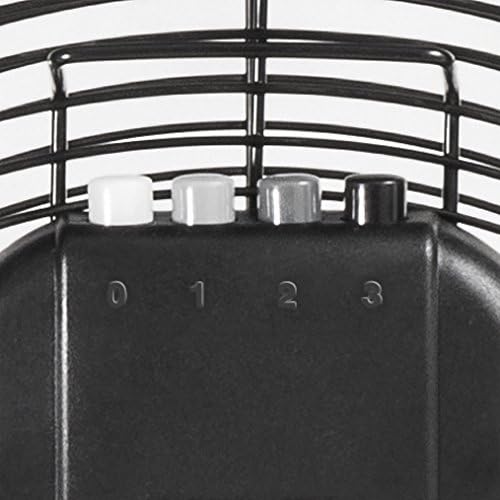 TROTEC Bodenventilator TVM 24 D – 124 Watt, Neigungswinkel 135°, 3 Stufen, Ø 60 cm, kippfester Stand