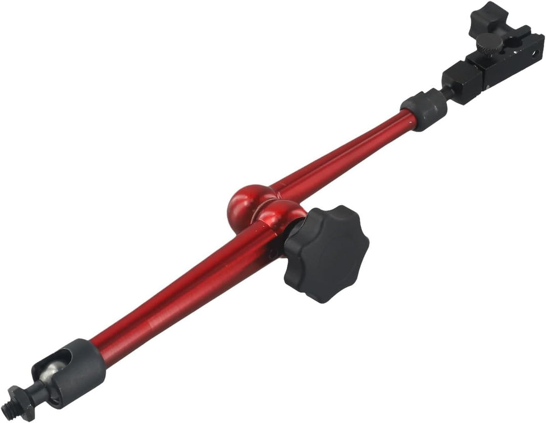Magnetischer Sockelhalter, verstellbar, magnetisch, Metallsockel, Halterung für flexible Messuhren (