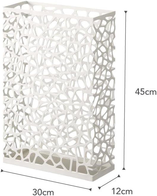 Umbrella Stand Nest rectangle - white Weiss, Weiss