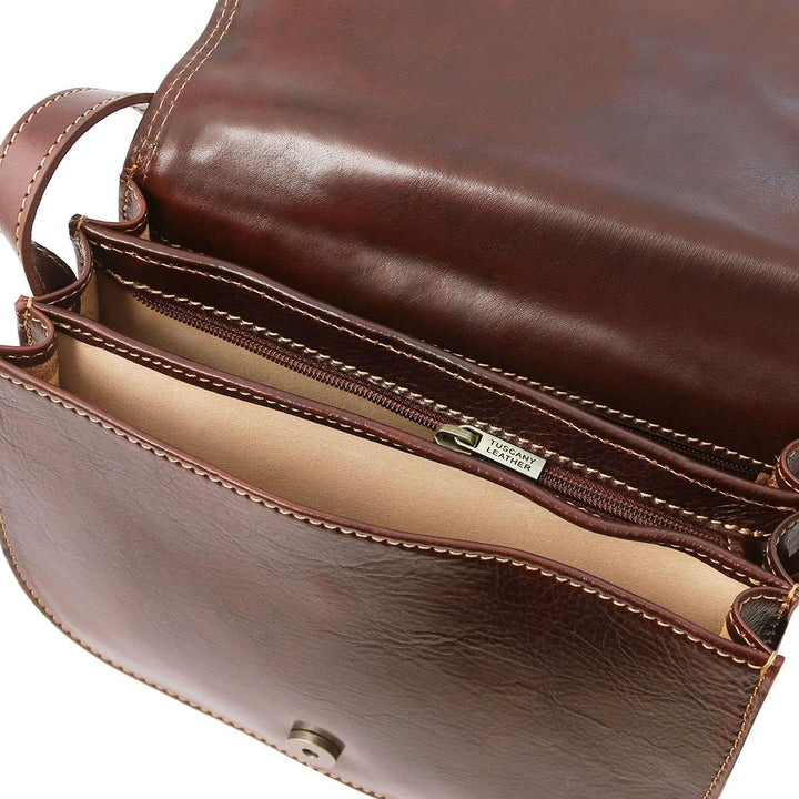 Tuscany Leather Isabella Klassische Umhängetasche aus Leder