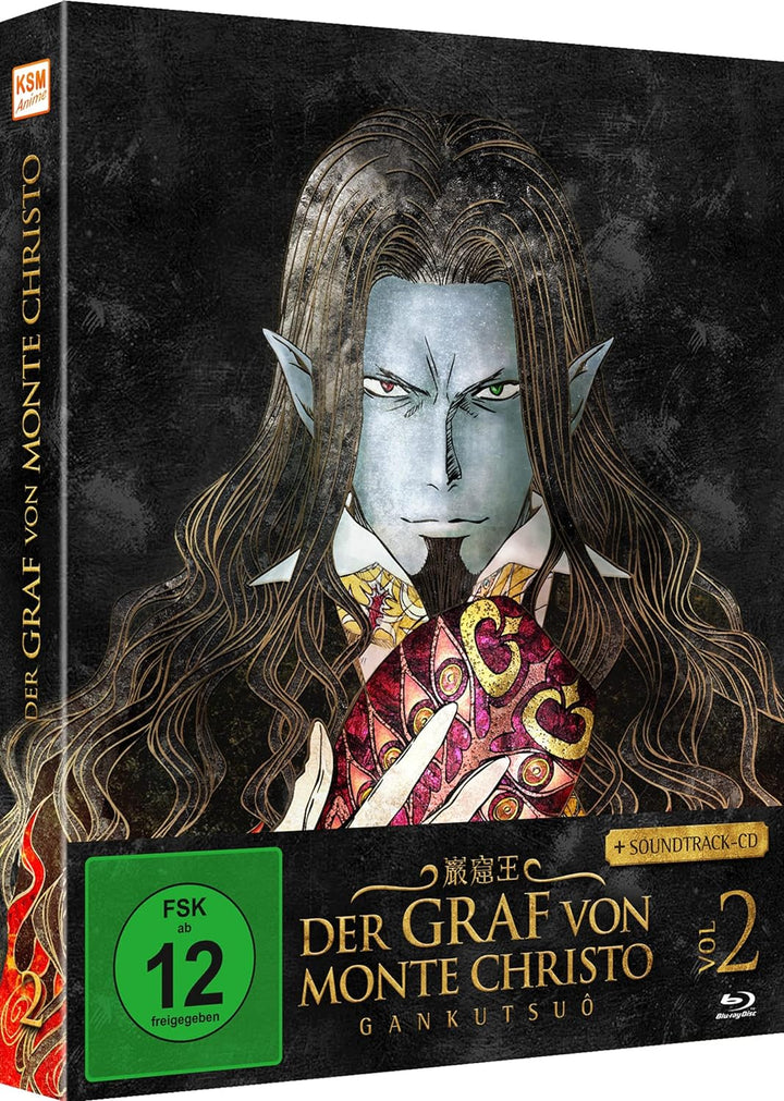 Der Graf von Monte Christo - Gankutsuô Vol. 2 (Ep. 9-16) (Blu-ray + Soundtrack-CD), Blu-ray