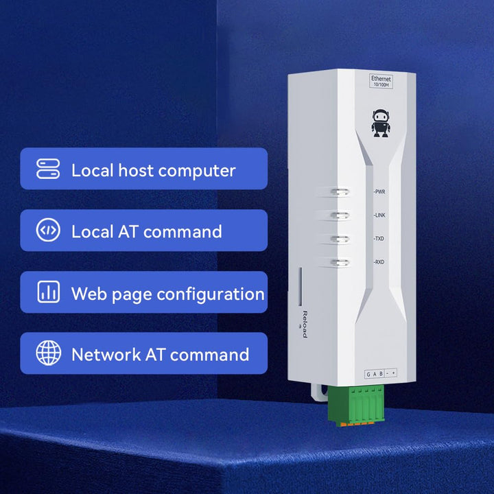 RS485 zu Ethernet Serial Server Modbus Gateway UDP CDSENET NE2-D11P RS485 Stromsignalisolierung IMQT