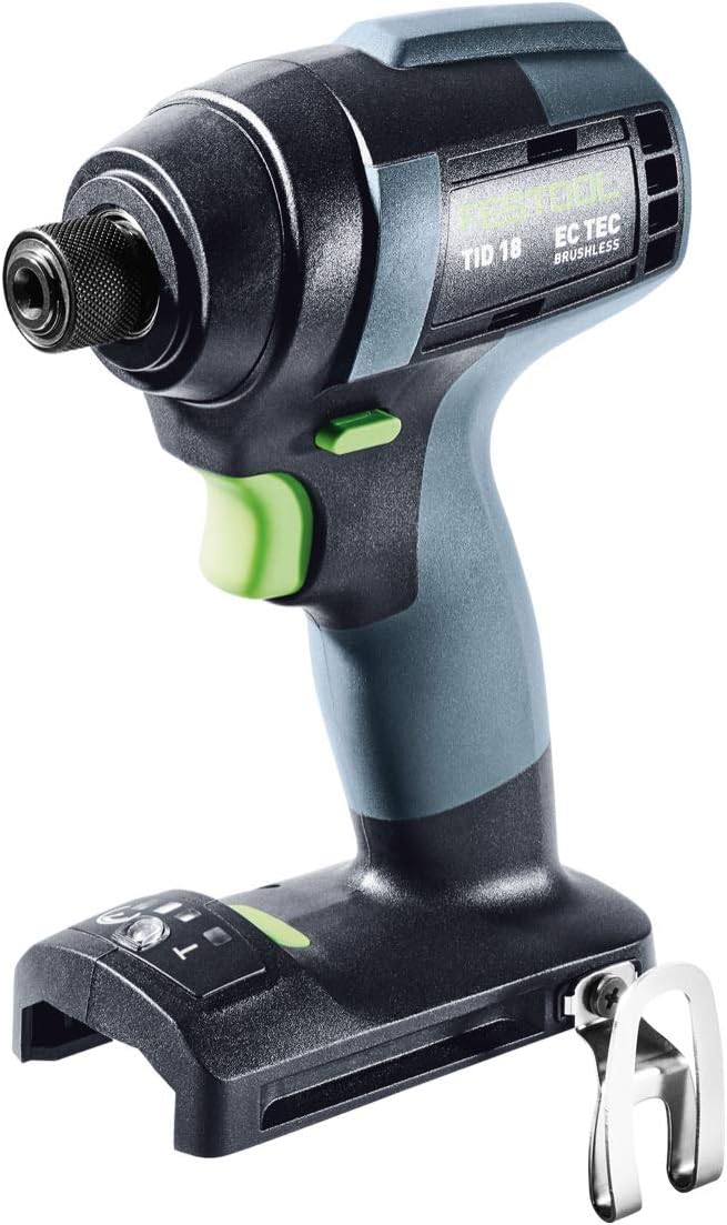 Festool Akku-Schlagschrauber TID 18 HPC 4,0 I-Plus (mit Akkupacks BP 18 Li 4,0, Schnellladegerät, Gü