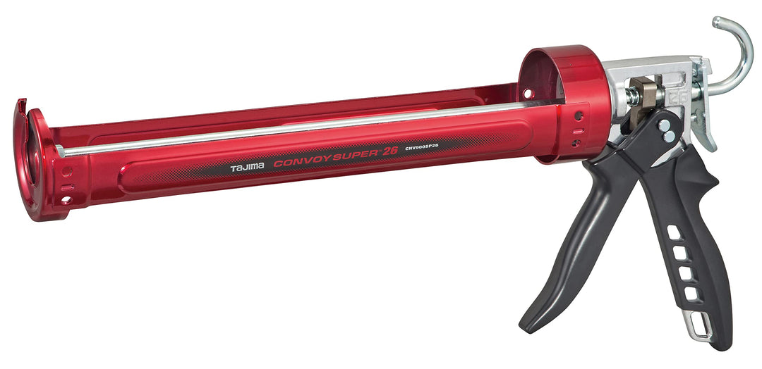 Tajima Kartuschenpresse/Presse CONVOY SUPER 26 (für 900 ml, 26:1) CNV900SP26, Rot