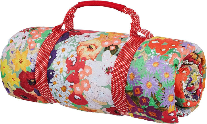 BUTLERS Picknickdecke 140x180 cm - Picnic Deluxe - Campingdecke Outdoor gefüttert | Liegedecke Stran