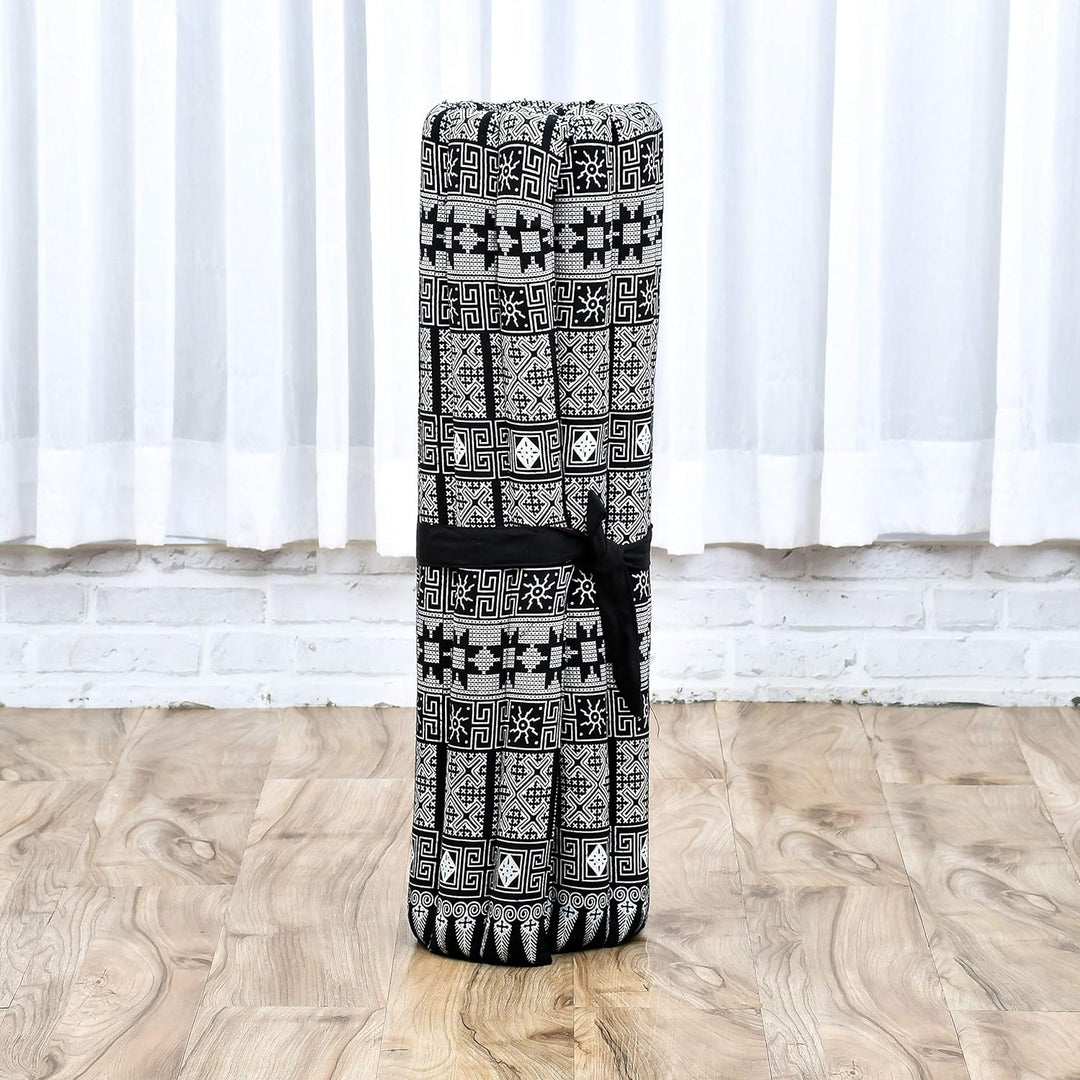 Leewadee Meditationskissen Set Sitzkissen Rund Zafu Yoga Kissen Zabuton Yogakissen Meditationskissen