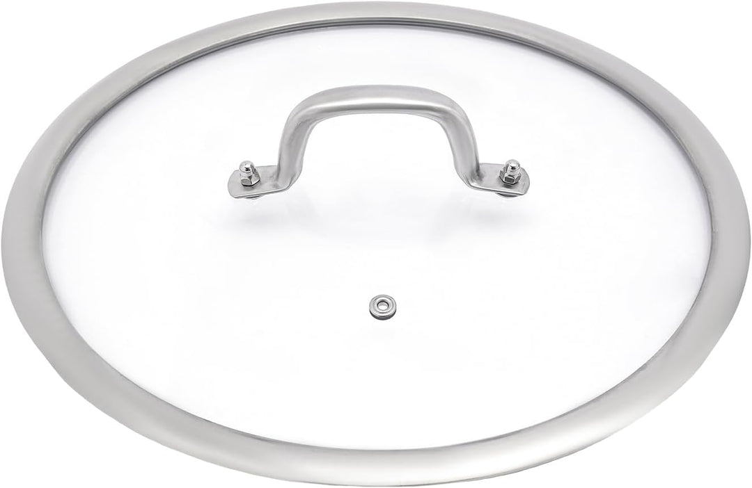 CLEADONG Hot Pot Herd, Hot Wok Topf Hotpot mit Trennwand und Trenndeckel, 304 Lebensmittelqualität E