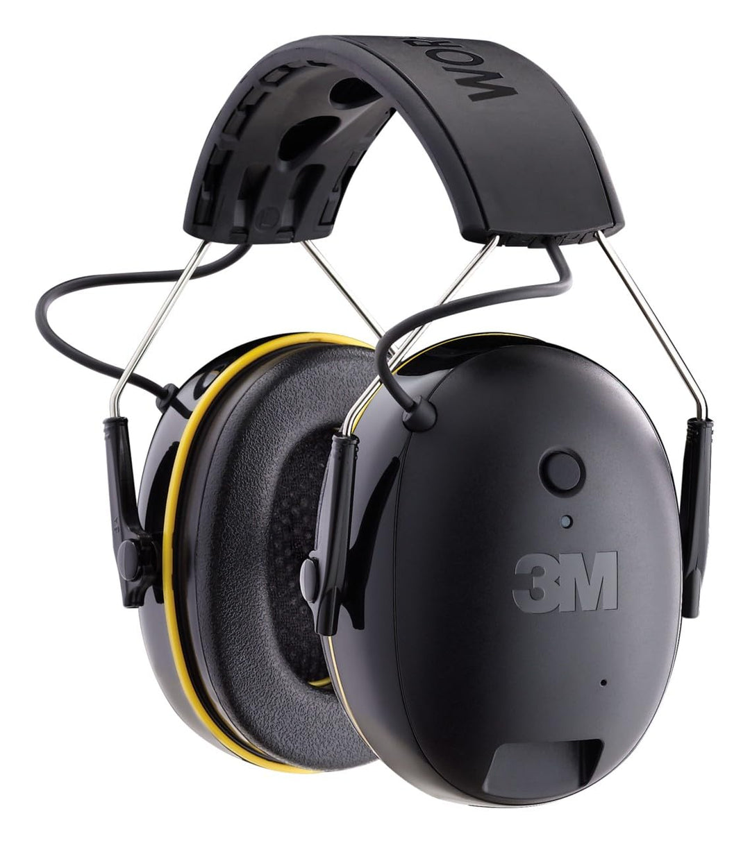 3M WorkTunes Connect 90543EC1, Kabelloser Gehörschutz mit Bluetooth®-Technologie, integriertes Mikro