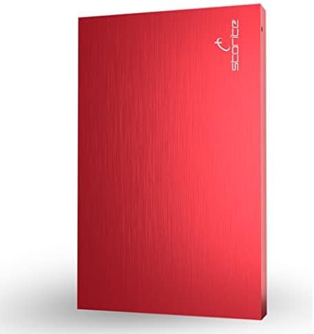 Storite Externe Festplatte, 2,5 Zoll (6,35 cm), USB 2.0, ultradünn, tragbar, mit Speichererweiterung
