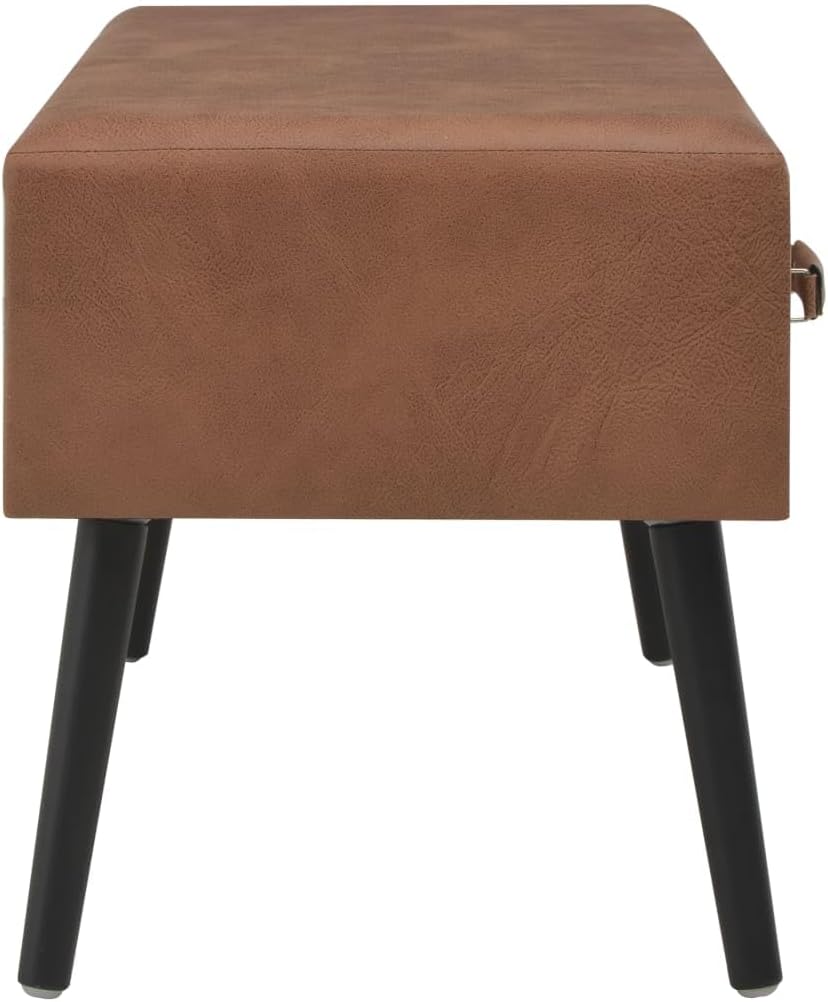 vidaXL Bank mit Schubladen Sitzbank Flurbank Truhenbank Polsterbank Sitzhocker Sitztruhe Aufbewahrun