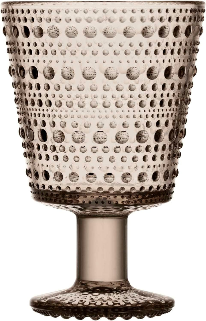 Iittala 1051136 Kastehelmi 2-er Set Gläser, 26cl, leinen, Glas 26 cl Leinen, 26 cl Leinen