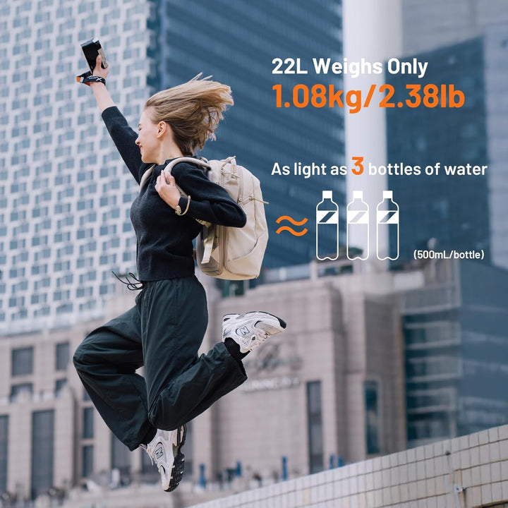 PGYTECH OneGo Lite Kamerarucksack 22L, Leichter Wasserabweisend Rucksack Fotografin für Stadt & Reis