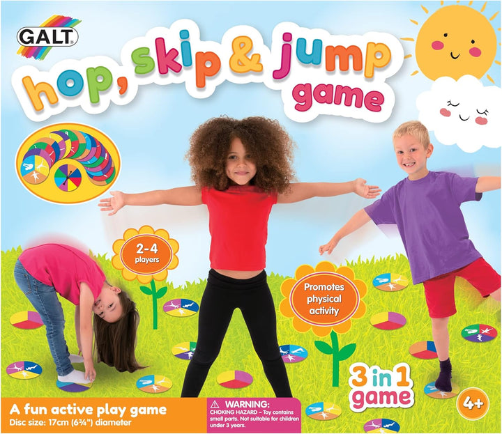 Galt Toys, Hop, Skip & Jump Game, Active Game, Ages 4 Years Plus