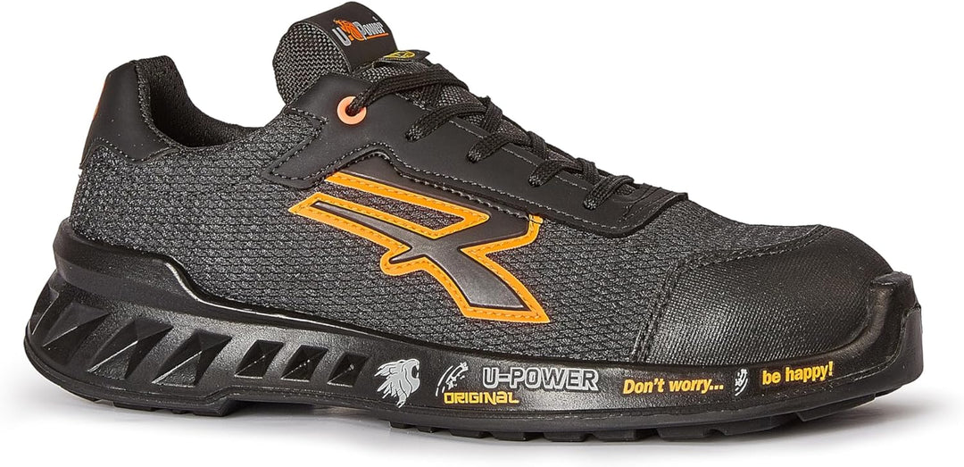 U-POWER RED LEVE BRUCE Sicherheitsschuhe leichte durchtrittsichere Unisex-Sneaker Bastsohle Infinerg